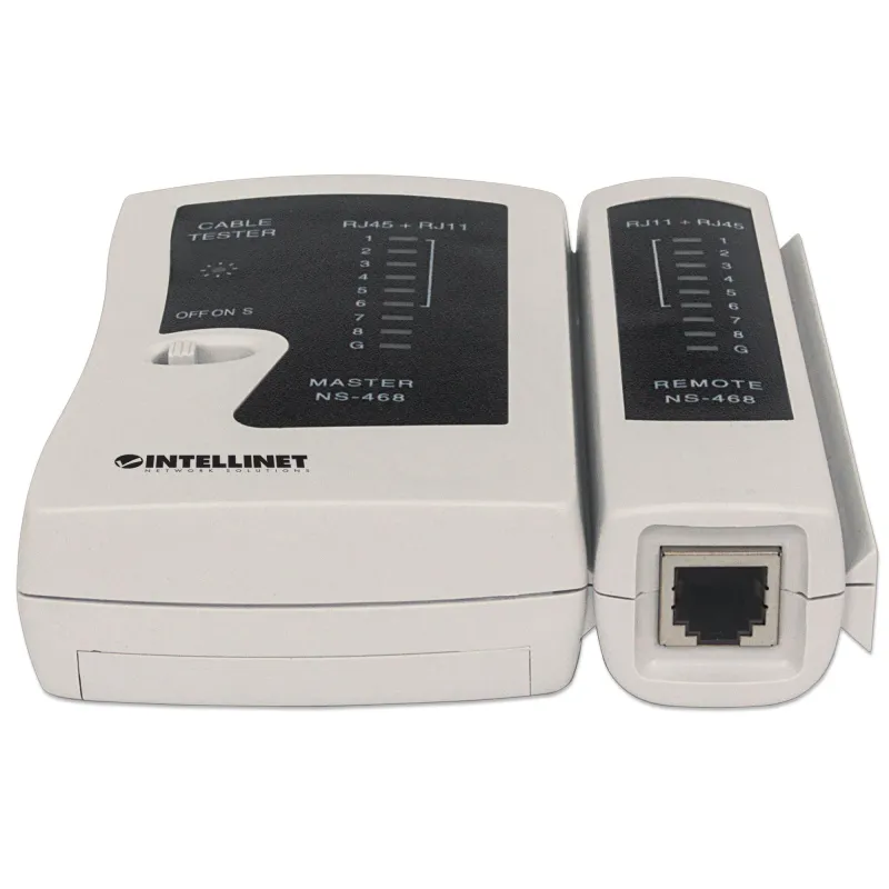 Tester di Rete per Cavi RJ11/12 & RJ45 