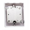 Presa a muro RJ45 Cat 6 esterna 2 porte, FTP, colore bianco