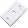 Placca porta frutti 1 posto mod. 503 Bianco