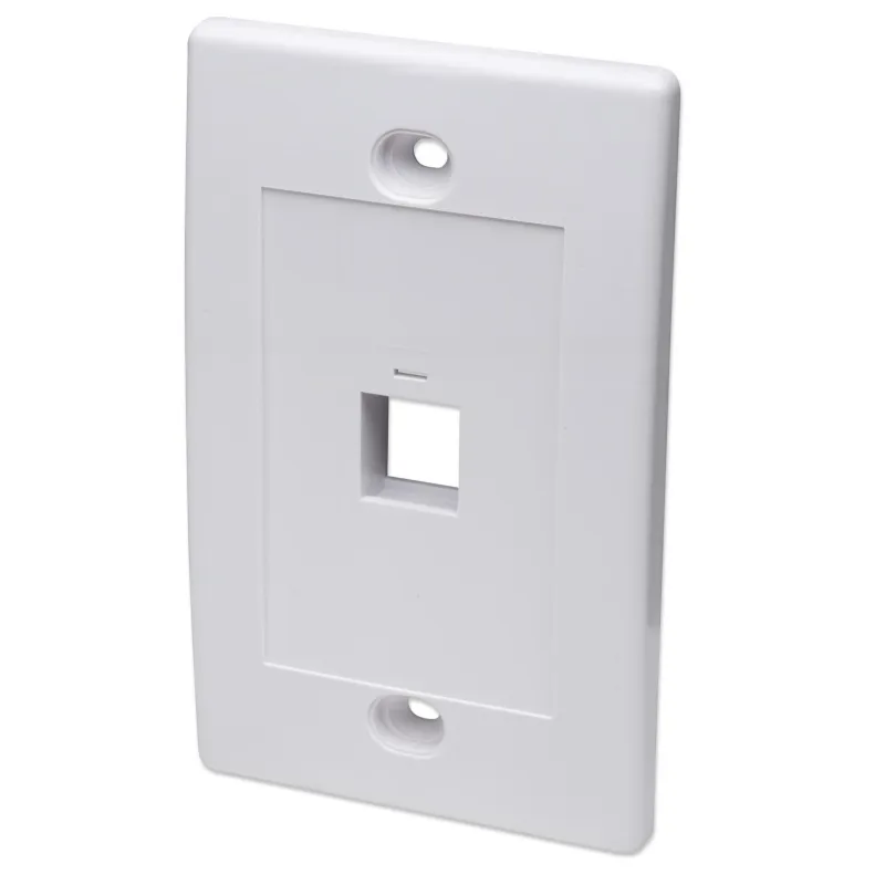 Placca porta frutti 1 posto mod. 503 Bianco