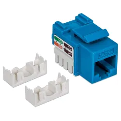 Frutto Keystone RJ45 C5E UTP Blu  
