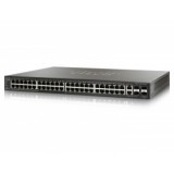 Cisco SMB 48-Port Gig POE with 4-Port 10-Gig Stackable Managed Switch