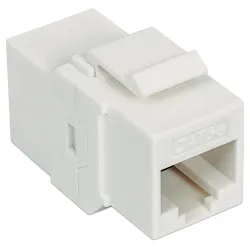 Accoppiatore RJ45 F/F UTP Cat5e Keystone Bianco