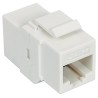 Accoppiatore RJ45 F/F UTP Cat5e Keystone Bianco