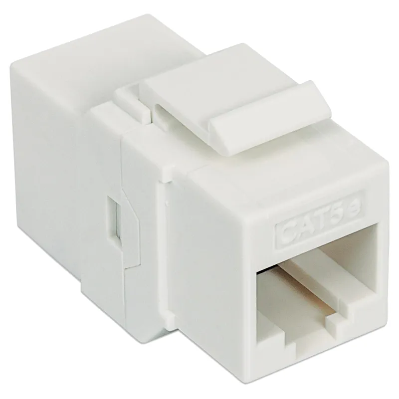 Accoppiatore RJ45 F/F UTP Cat5e Keystone Bianco