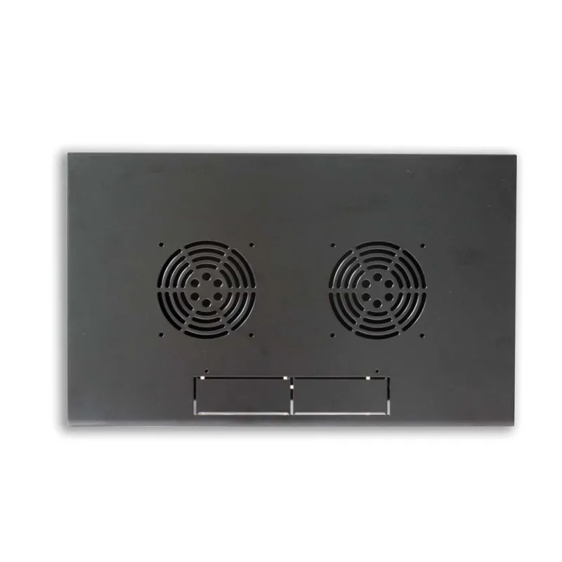 Armadio Rack 19'' a muro 10 unit&agrave; prof. 400 Nero Assemblato