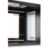 Armadio Rack 19'' a muro 10 unit&agrave; prof. 400 Nero Assemblato