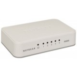 Netgear Netgear Fast Ethernet Switch a 5 porte 10/100 Mbps non schermate autosensing e MDI-MDX. Idea