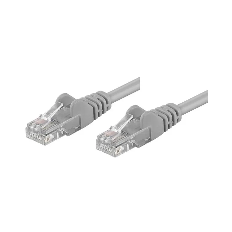 Cavo di rete Patch CCA Cat. 5e Grigio UTP 0,5 mt