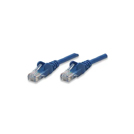 Cavo di rete Patch CCA Cat. 5e Blu UTP 3 mt 