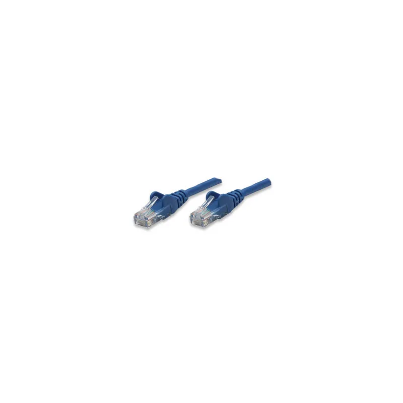 Cavo di rete Patch CCA Cat. 5e Blu UTP 3 mt 