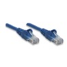 Cavo di rete Patch CCA Cat. 5e Blu UTP 3 mt 