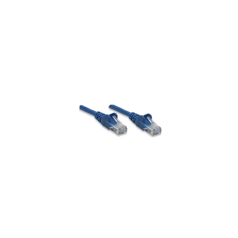 Cavo di rete Patch CCA Cat. 5e Blu UTP 3 mt 