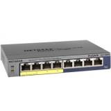 Netgear ProSafe Switch Plus Giga a 8 porte 10/100/1000Mbps con servizio Poe sulle prime 4 porte -  M