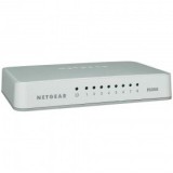 Netgear Netgear Fast Ethernet Switch a 8 porte 10/100 Mbps non schermate autosensing e MDI-MDX. Idea