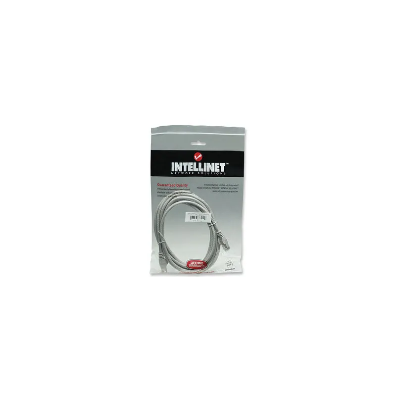 Cavo di rete Patch in Rame Cat. 6A Grigio UTP 2 mt