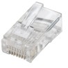 Confezione 100 Plug RJ45 UTP per Cavo Flessibile Cat.5E