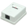 Presa a Muro con Frutto RJ45 Cat. 5E UTP Beige
