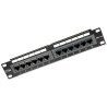 Pannello Patch 12 Porte, 10'', 1U, CAT5E UTP