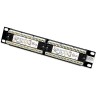 Pannello Patch 12 Porte, 10'', 1U, CAT5E UTP