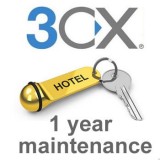 3CX hotel senza PMS 1 year maintenance