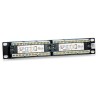 Pannello Patch per Rack 10'' 12 Porte UTP Cat.6 1HE