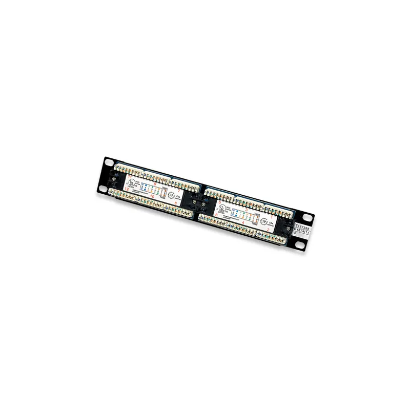 Pannello Patch per Rack 10'' 12 Porte UTP Cat.6 1HE