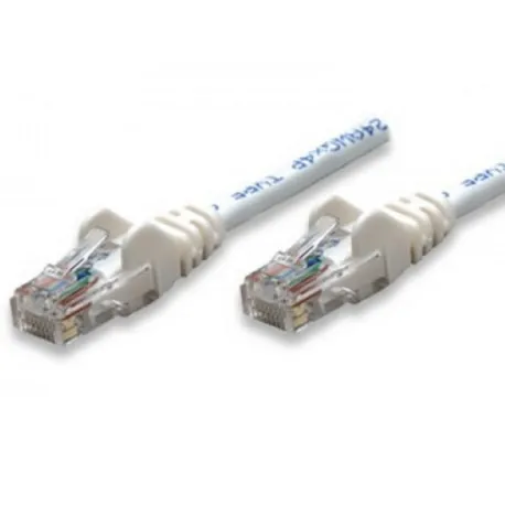 Cavo di rete Patch CCA Cat. 5e Bianco UTP 3 mt 