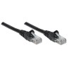 Cavo di rete Patch CCA Cat. 5e Nero UTP 0,5 mt
