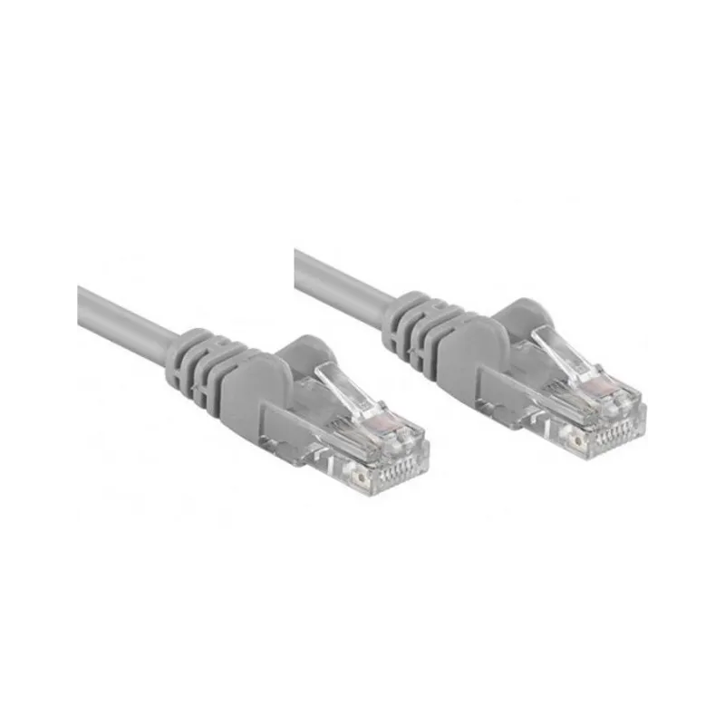 Cavo di rete Patch in Rame Cat. 5e Grigio UTP 1,5 mt