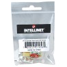 Frutto Keystone RJ45 Cat.6 UTP non schermato Giallo