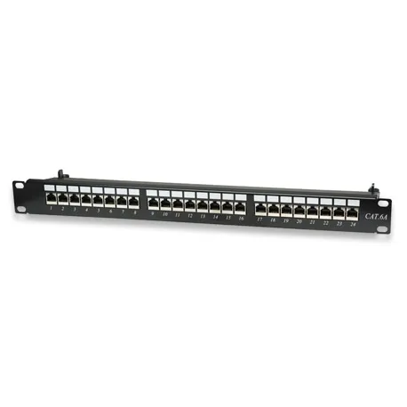 Pannello Patch STP 24 Posti RJ45 cat. 6A