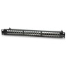 Pannello Patch STP 24 Posti RJ45 cat. 6A