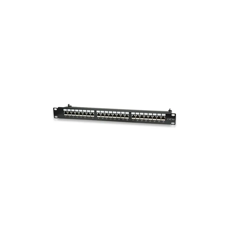 Pannello Patch STP 24 Posti RJ45 cat. 6A