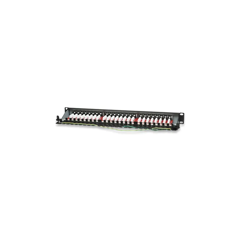 Pannello Patch STP 24 Posti RJ45 cat. 6A