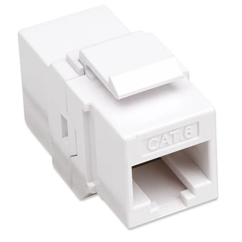Accoppiatore RJ45 F/F UTP Cat6 Keystone Bianco