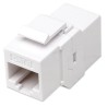 Accoppiatore RJ45 F/F UTP Cat6 Keystone Bianco
