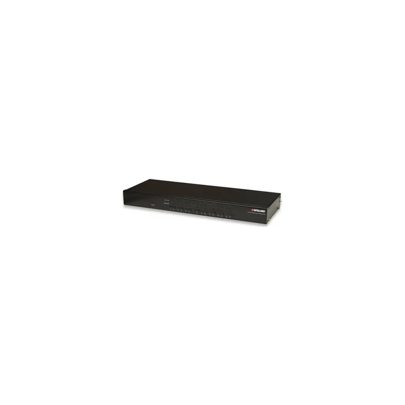 KVM Switch 16 porte combo USB + PS/2, OSD