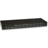 KVM Switch 16 porte combo USB + PS/2, OSD