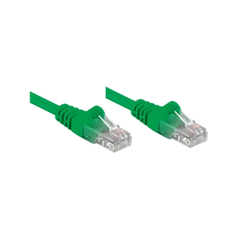 Cavo di rete Patch CCA Cat. 5e Verde UTP 0,5 mt