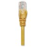 Cavo di rete Patch CCA Cat. 5e Giallo UTP 1 mt