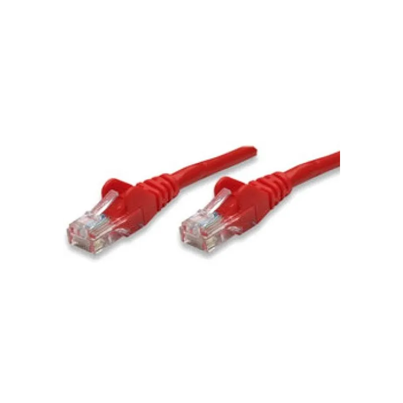 Cavo di rete Patch in CCA Cat. 6 Rosso UTP 0,5 mt