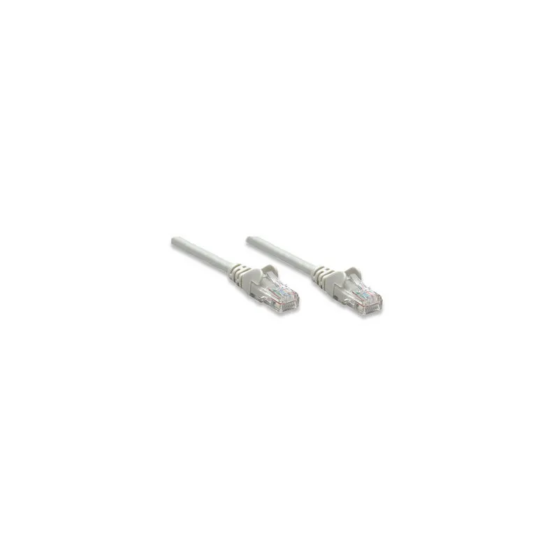 Cavo di rete Patch in CCA Cat. 6 Grigio UTP 3 mt