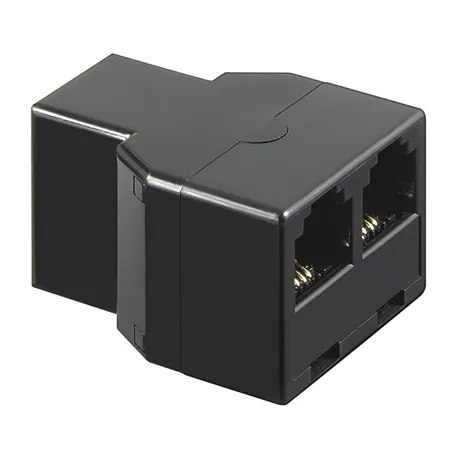 Accoppiatore telefonico duplex 6P4C F a 2x 6P4C F