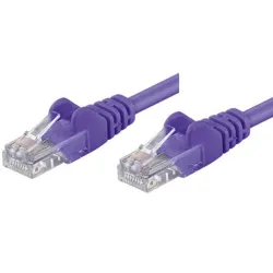 Cavo di rete Patch CCA Cat. 5e Viola UTP 2 mt