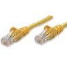 Cavo di rete Patch CCA Cat. 5e Giallo UTP 10 mt 