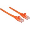 Cavo di rete Patch in Rame Cat. 6 Arancio UTP 3 mt