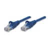 Cavo di rete Patch in Rame Cat. 6A Blu UTP 1 mt