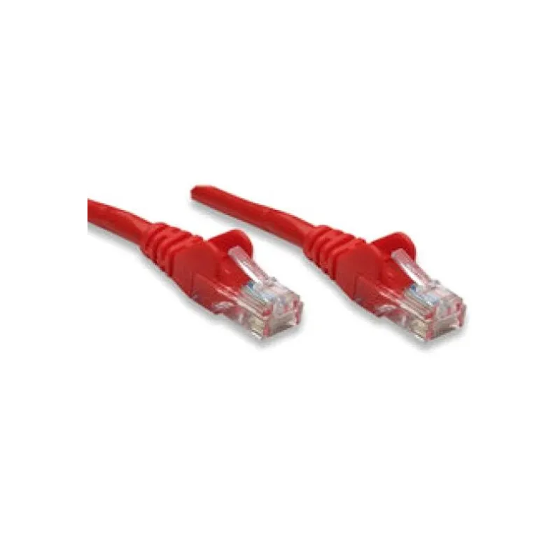 Cavo di rete Patch in Rame Cat. 6A Rosso UTP 10 mt