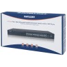 Switch 24 Porte PoE Web-Managed Gigabit Ethernet con 2 Porte SFP